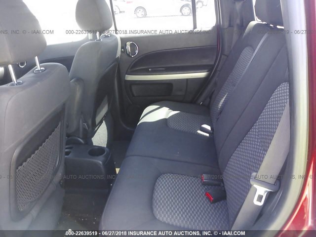 3GNCA13D48S707130 - 2008 CHEVROLET HHR LS MAROON photo 8
