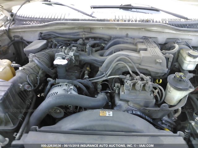 1FMZU73K95UB97053 - 2005 FORD EXPLORER XLT/XLT SPORT/NBX 银色 照片 10