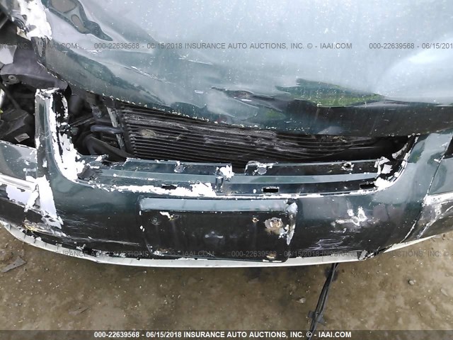 WVWRH63B61E146469 - 2001 VOLKSWAGEN PASSAT GLX 绿色 照片 10
