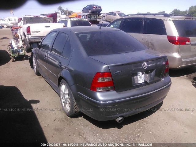 3VWSE69M15M077867 - 2005 VOLKSWAGEN JETTA GLI GRAY photo 3