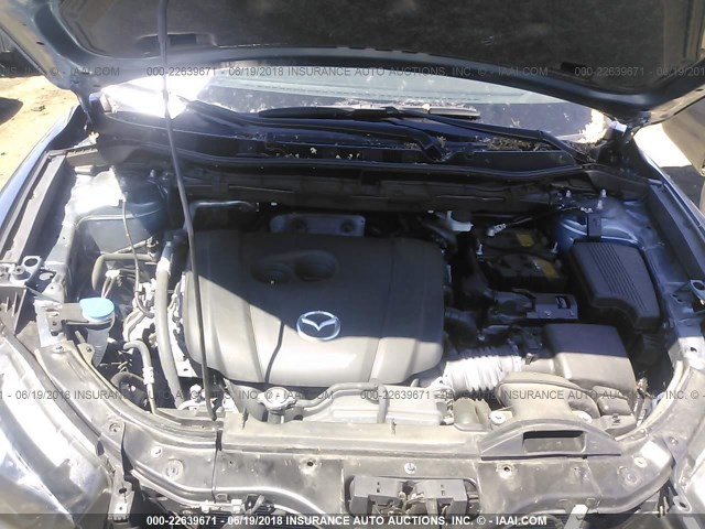 JM3KE4CY2G0831889 - 2016 MAZDA CX-5 TOURING BLUE photo 10