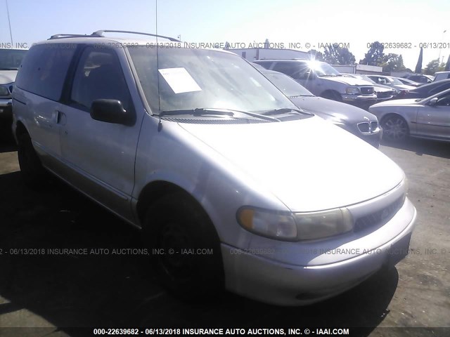 4N2DN1117VD853282 - 1997 NISSAN QUEST XE/GXE SILVER photo 1