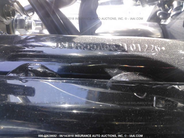 JS1VS55A662101226 - 2006 SUZUKI C50 BLACK photo 10