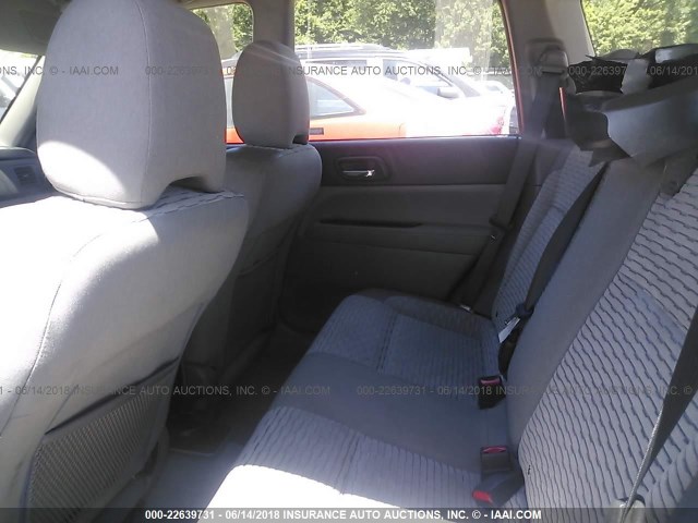 JF1SG656X4H755528 - 2004 SUBARU FORESTER 2.5XS Көк фото 8