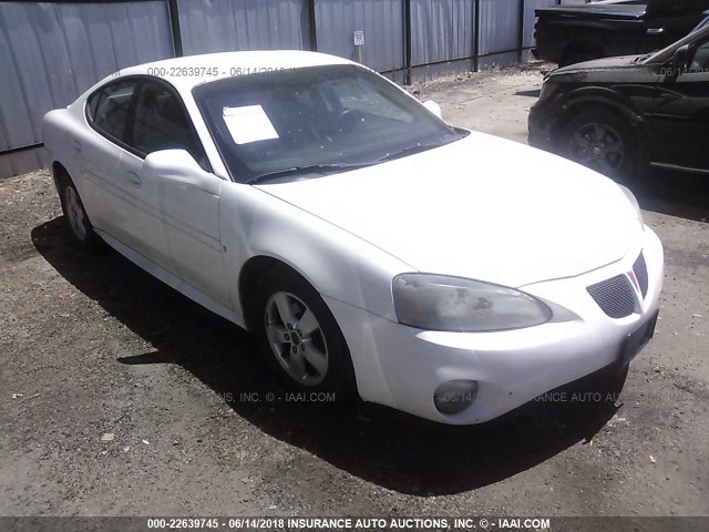 2G2WP552661118570 - 2006 PONTIAC GRAND PRIX WHITE photo 1