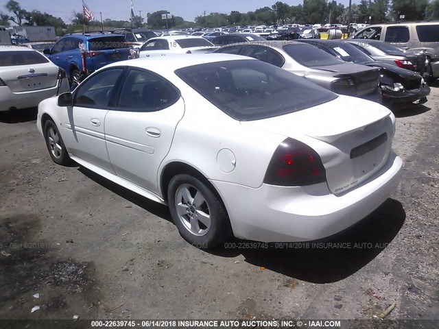 2G2WP552661118570 - 2006 PONTIAC GRAND PRIX WHITE photo 3