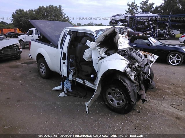 1N6BD06T36C404185 - 2006 NISSAN FRONTIER KING CAB XE WHITE photo 1