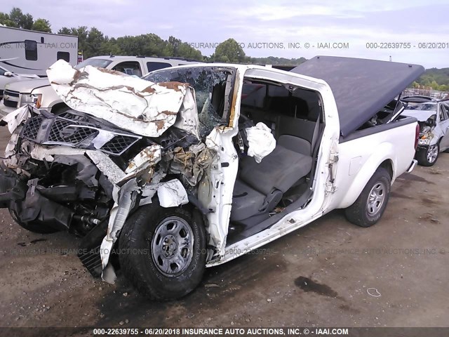 1N6BD06T36C404185 - 2006 NISSAN FRONTIER KING CAB XE WHITE photo 2