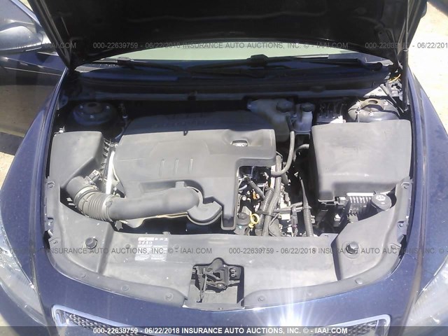 1G1ZB5E16BF388327 - 2011 CHEVROLET MALIBU LS ლურჯი ფოტო 10