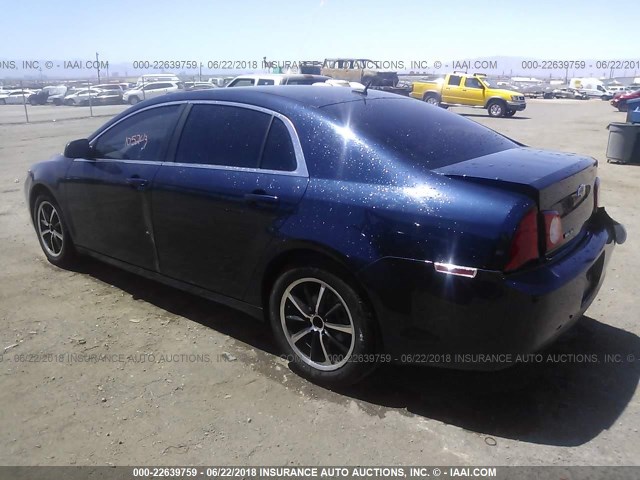 1G1ZB5E16BF388327 - 2011 CHEVROLET MALIBU LS ლურჯი ფოტო 3