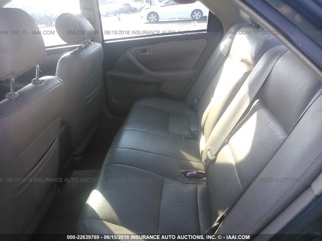 4T1BG22K21U047275 - 2001 TOYOTA CAMRY CE/LE/XLE GREEN photo 8