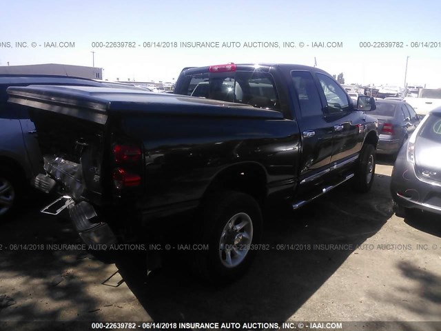 3D7MX38AX7G797817 - 2007 DODGE RAM 3500 ST/SLT BLACK photo 4