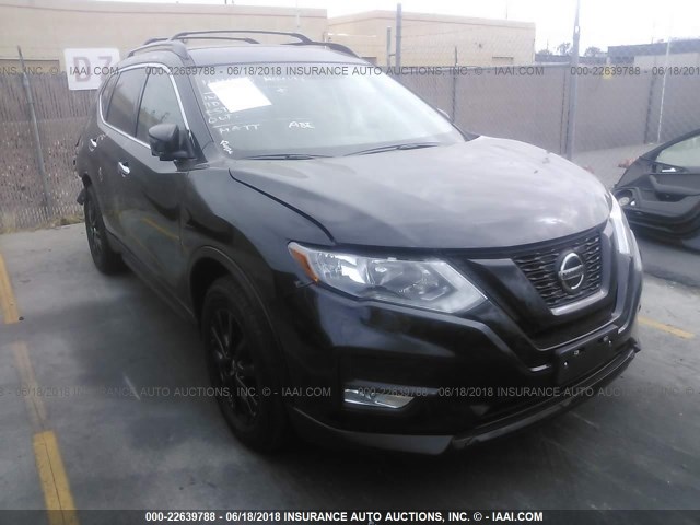 5N1AT2MT4JC726029 - 2018 NISSAN ROGUE S/SL BLACK photo 1