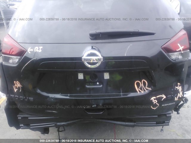 5N1AT2MT4JC726029 - 2018 NISSAN ROGUE S/SL BLACK photo 6