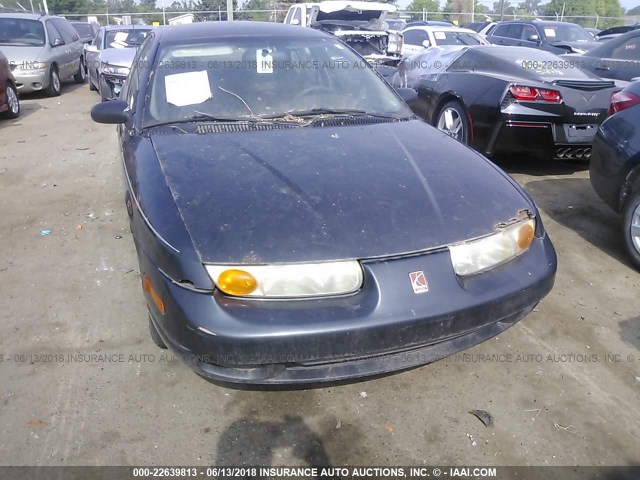 1G8ZH52842Z270678 - 2002 SATURN SL1 BLUE photo 6