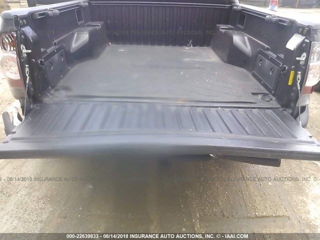 5TFJX4GN8BX003795 - 2011 TOYOTA TACOMA DOUBLE CAB BLACK photo 8