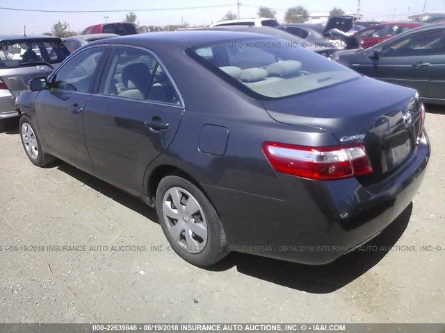 4T4BE46K38R026737 - 2008 TOYOTA CAMRY CE/LE/XLE/SE GRAY photo 3