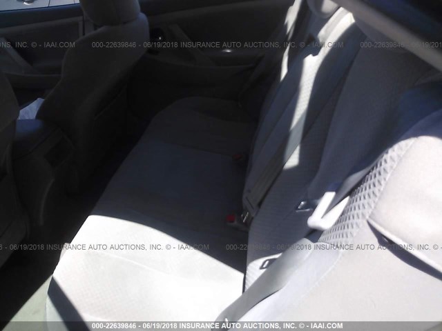 4T4BE46K38R026737 - 2008 TOYOTA CAMRY CE/LE/XLE/SE GRAY photo 8