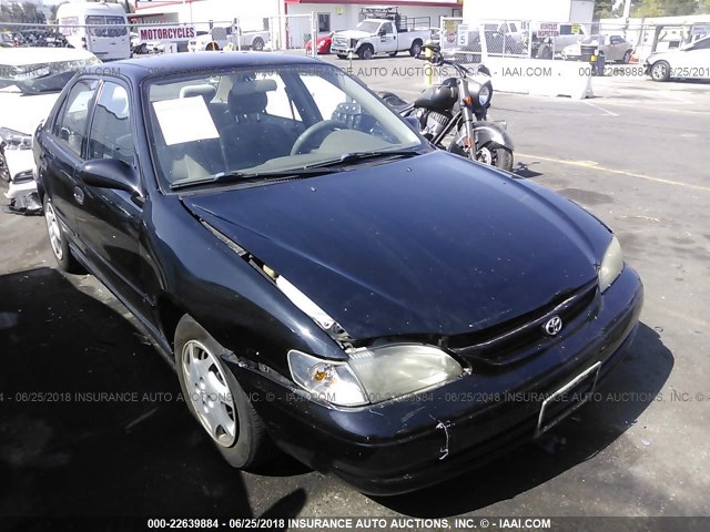 1NXBR12E7YZ352599 - 2000 TOYOTA COROLLA VE/CE/LE BLACK photo 1