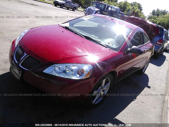 1G2ZM171164125658 - 2006 PONTIAC G6 GTP RED photo 2