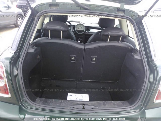 WMWSU3C53CT367951 - 2012 MINI COOPER أخضر صورة 6