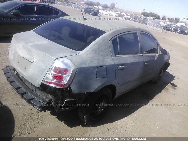 3N1AB61E47L685860 - 2007 NISSAN SENTRA 2.0/2.0S/2.0SL GREEN photo 4