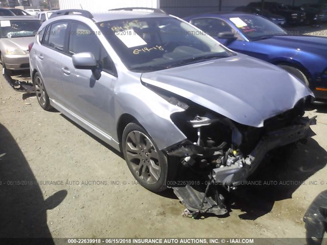 JF1GPAR61E8335919 - 2014 SUBARU IMPREZA SPORT LIMITED SILVER photo 6