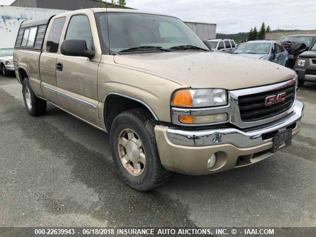 2GTEK19T041150980 - 2004 GMC NEW SIERRA K1500 GOLD photo 1