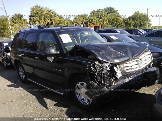 1GYEC63T34R104516 - 2004 CADILLAC ESCALADE LUXURY შავი ფოტო 1
