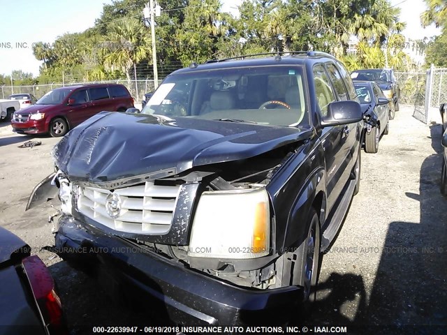 1GYEC63T34R104516 - 2004 CADILLAC ESCALADE LUXURY შავი ფოტო 2