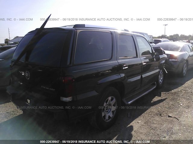 1GYEC63T34R104516 - 2004 CADILLAC ESCALADE LUXURY შავი ფოტო 4