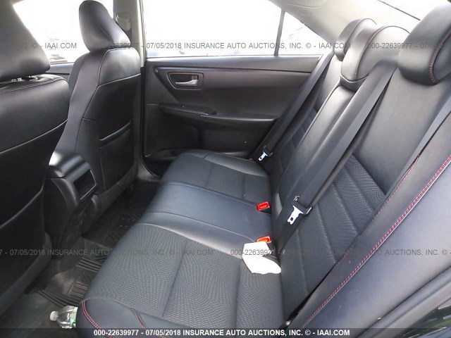 4T1BF1FK9HU315224 - 2017 TOYOTA CAMRY LE/XLE/SE/XSE 黑色 照片 8