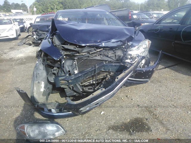 1G1ZG57B09F154024 - 2009 CHEVROLET MALIBU LS 蓝色 照片 6