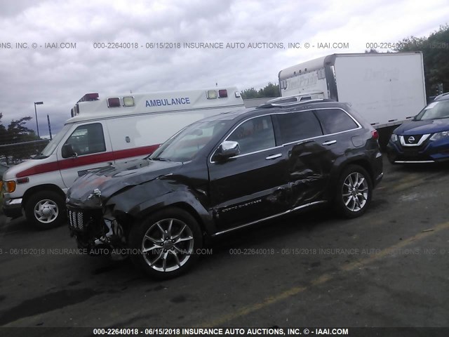 1C4RJFJT1GC352707 - 2016 JEEP GRAND CHEROKEE SUMMIT Boz foto 2