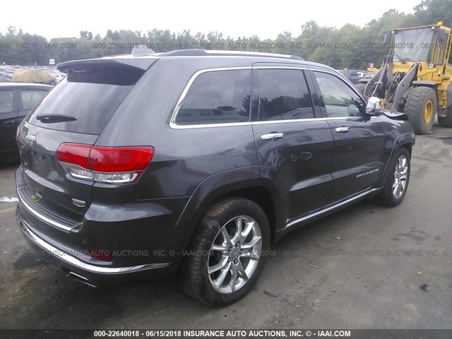 1C4RJFJT1GC352707 - 2016 JEEP GRAND CHEROKEE SUMMIT Boz foto 4