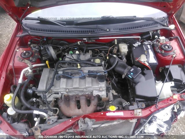 JM1BJ245631164939 - 2003 MAZDA PROTEGE PR5 红色 照片 10