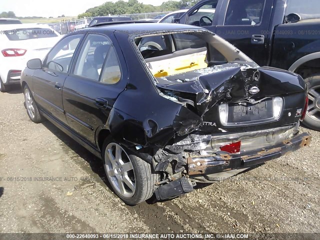 3N1AB51D25L483629 - 2005 NISSAN SENTRA SE-R SPEC V BLACK photo 3