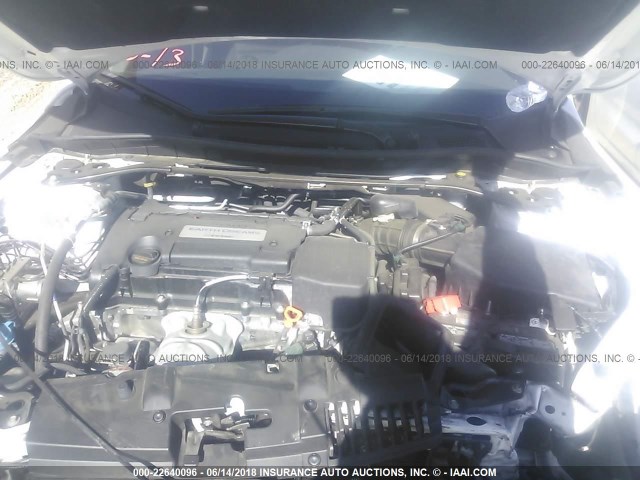 1HGCR2F58FA259857 - 2015 HONDA ACCORD SPORT თეთრი ფოტო 10