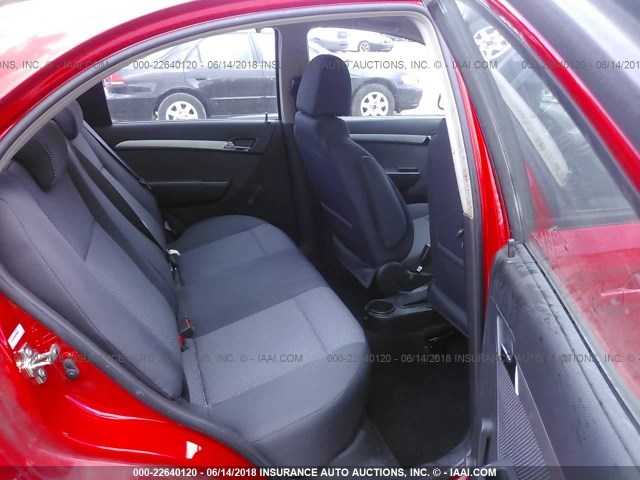 KL1TD5DE8AB108058 - 2010 CHEVROLET AVEO LS/LT 红色 照片 8