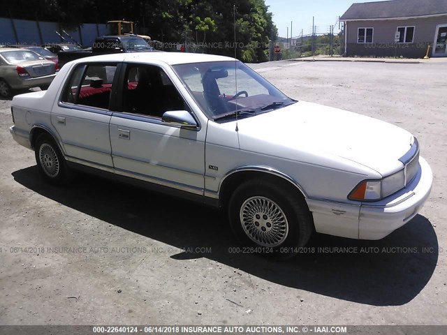 1C3XA363XPF528588 - 1993 CHRYSLER LEBARON LE A-BODY WHITE photo 1