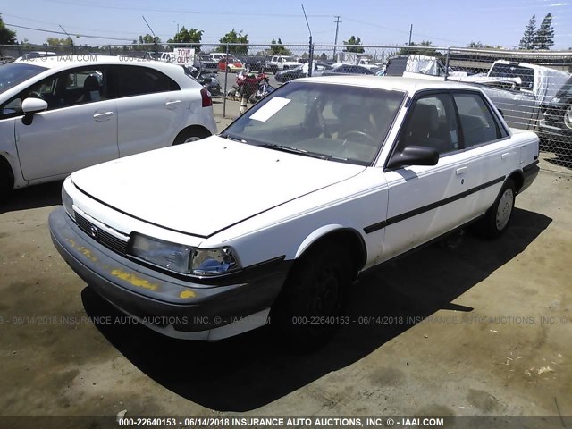 4T1SV21E8MU388198 - 1991 TOYOTA CAMRY DLX WHITE photo 2