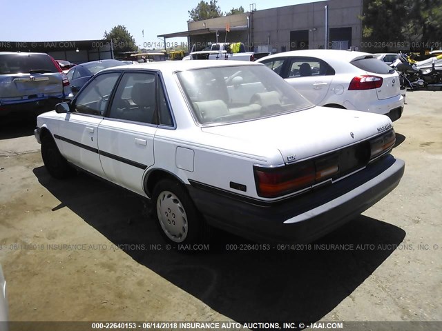 4T1SV21E8MU388198 - 1991 TOYOTA CAMRY DLX WHITE photo 3