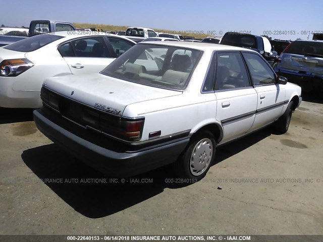 4T1SV21E8MU388198 - 1991 TOYOTA CAMRY DLX WHITE photo 4