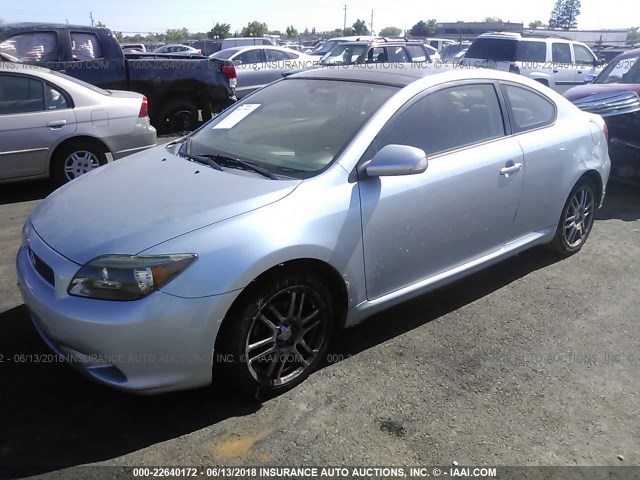JTKDE177770213557 - 2007 TOYOTA SCION TC 青色 照片 2