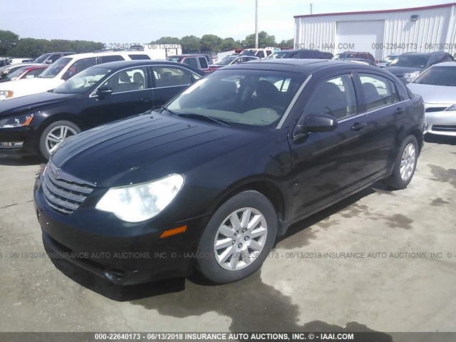 1C3LC46K07N662490 - 2007 CHRYSLER SEBRING BLACK photo 2