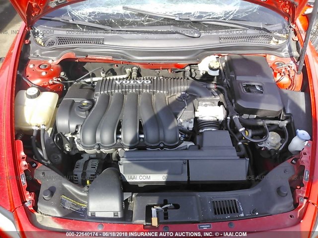 YV1MS382182383766 - 2008 VOLVO S40 2.4I RED photo 10