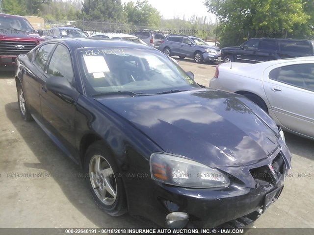 2G2WS522041376308 - 2004 PONTIAC GRAND PRIX GT2 შავი ფოტო 1