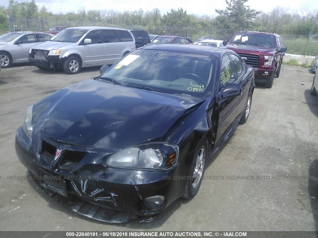 2G2WS522041376308 - 2004 PONTIAC GRAND PRIX GT2 BLACK photo 2