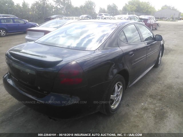 2G2WS522041376308 - 2004 PONTIAC GRAND PRIX GT2 შავი ფოტო 4