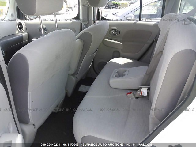 JN8AZ2KR2CT254785 - 2012 NISSAN CUBE S/SL/KROM WHITE photo 8